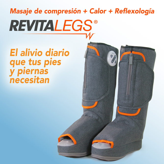 Revitalegs: Sistema de compresión secuencial de aire 360°