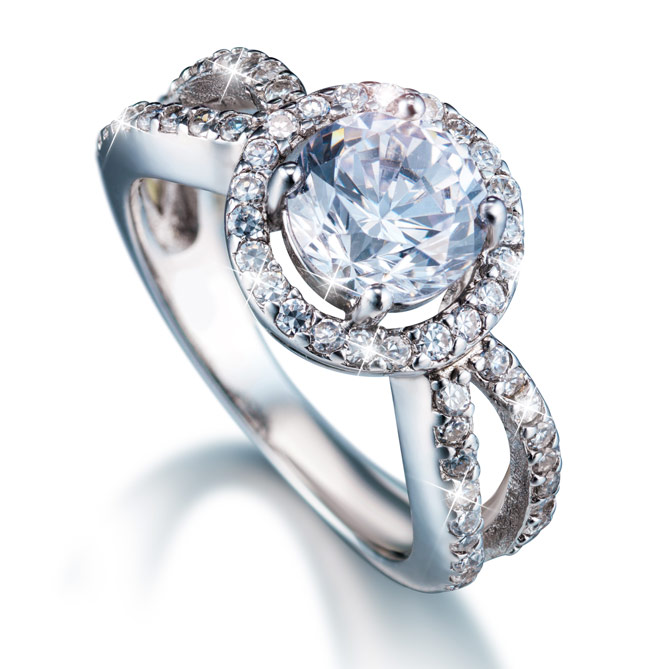 Anillo CAPRICHO DE TOPACIOS: alianza realizada en Plata de 1ª Ley