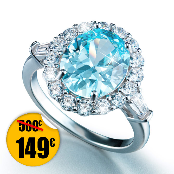 Anillo ESENCIA DE AGUAMARINA