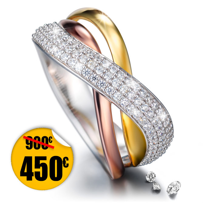 Anillo LUJO INFINITO