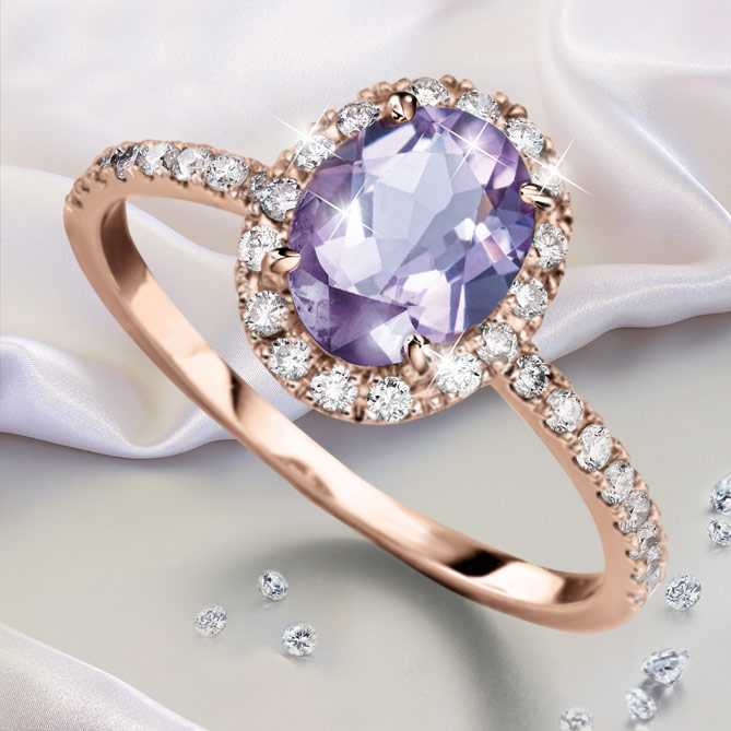 Anillo ROSA de FRANCIA