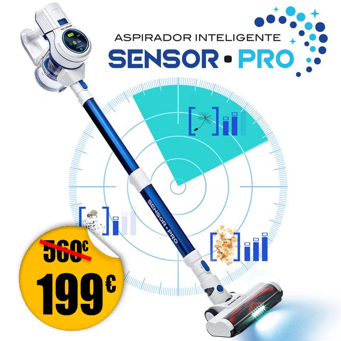Aspirador Inteligente SENSOR PRO