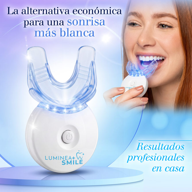 Blanqueador dental LUMINEA+ SMILE: Llega la alternativa de blanqueamiento dental en casa