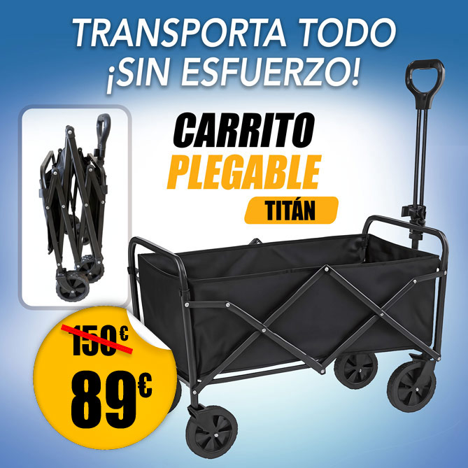Carrito plegable TITÁN