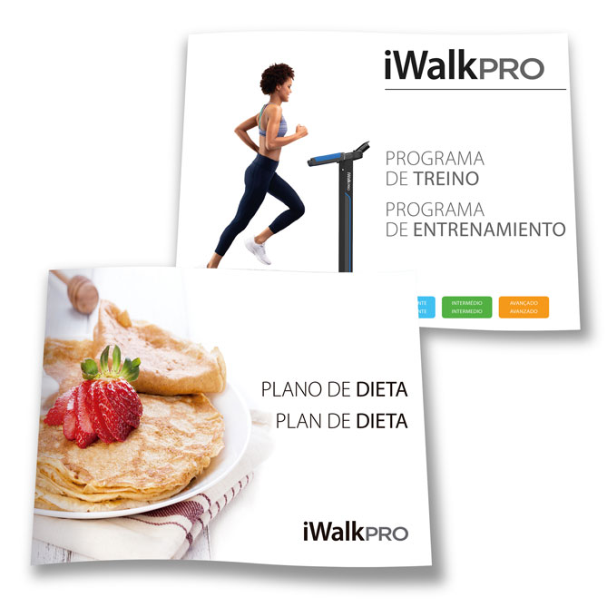 Cinta de andar y correr Walk Slim, Iwalk Pro, Iwalk Cinta motorizada