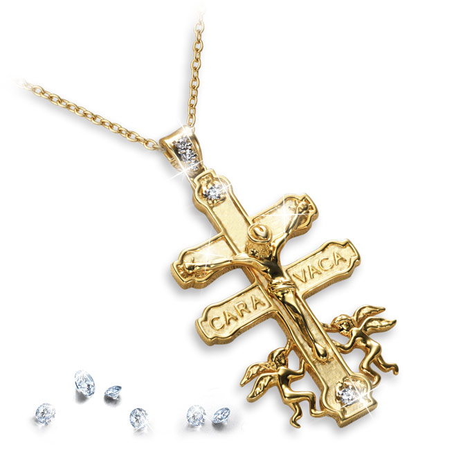 Cruz de Caravaca Oro: Un símbolo de protección para mujeres y hombres con valores eternos