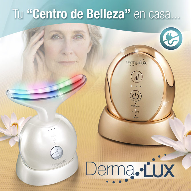 Derma LUX Cara: Fáciles de usar y SIN CABLES