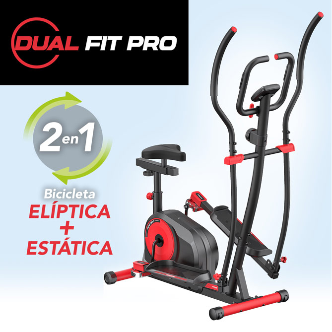 Dual Fit Pro: 2 máquinas en 1 para un entrenamiento total