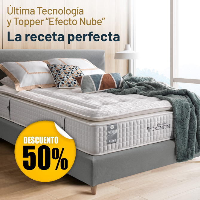 Colchón ELITE SILVER: La receta perfecta para levantarte siempre con una sonrisa