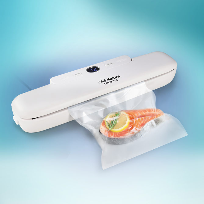 Envasadora al Vacío EASYVAC: Una envasadora supercompacta para mantener tus alimentos tan frescos como si los acabases de comprar o cocinar