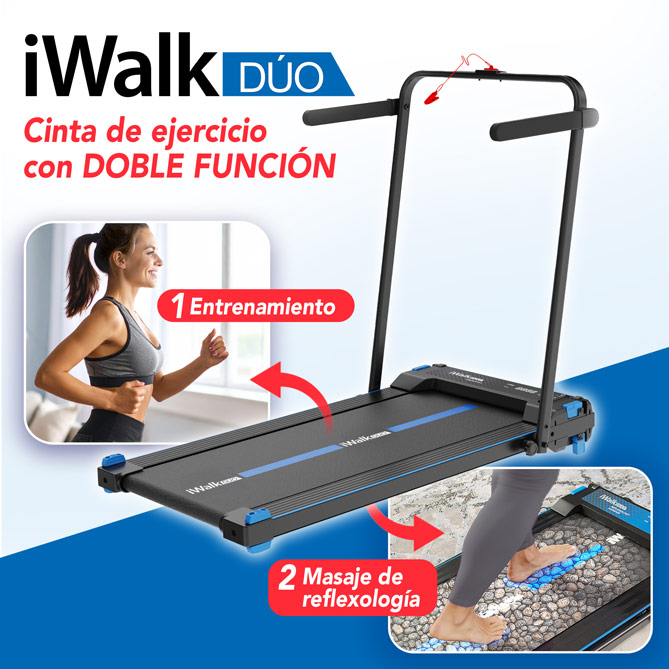 iWalk DÚO: Entrena y relájate al mismo tiempo con iWalk DÚO
