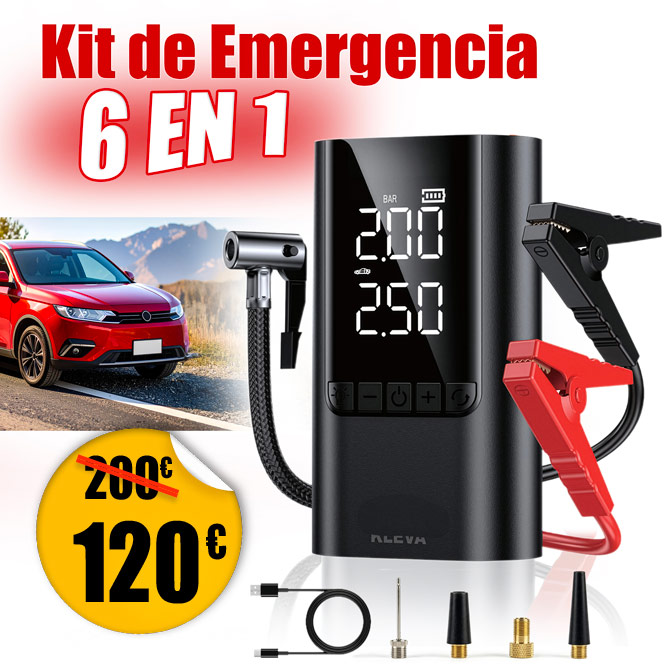 KIT DE EMERGENCIA 6 EN 1