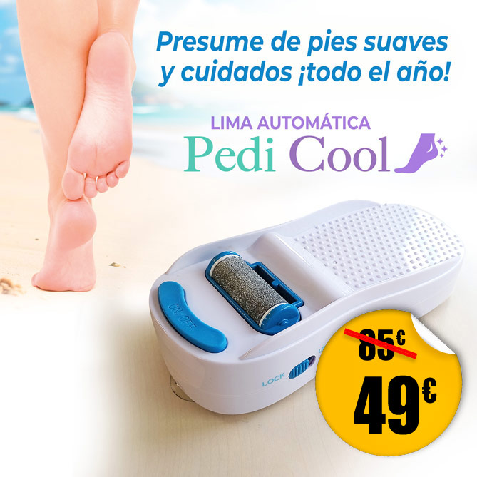 Lima de pies automática PEDI COOL
