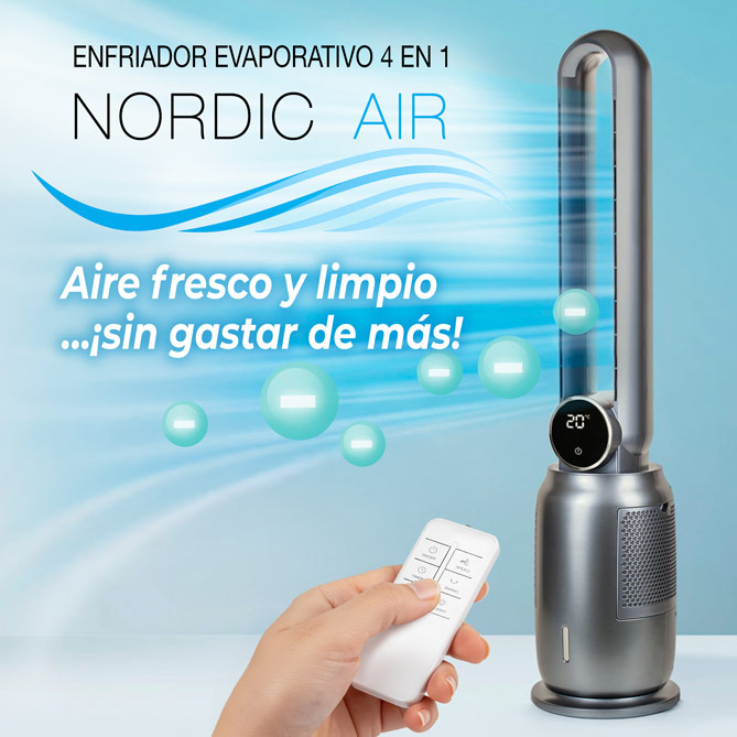 NORDIC AIR: Frescor inmediato sin instalaciones