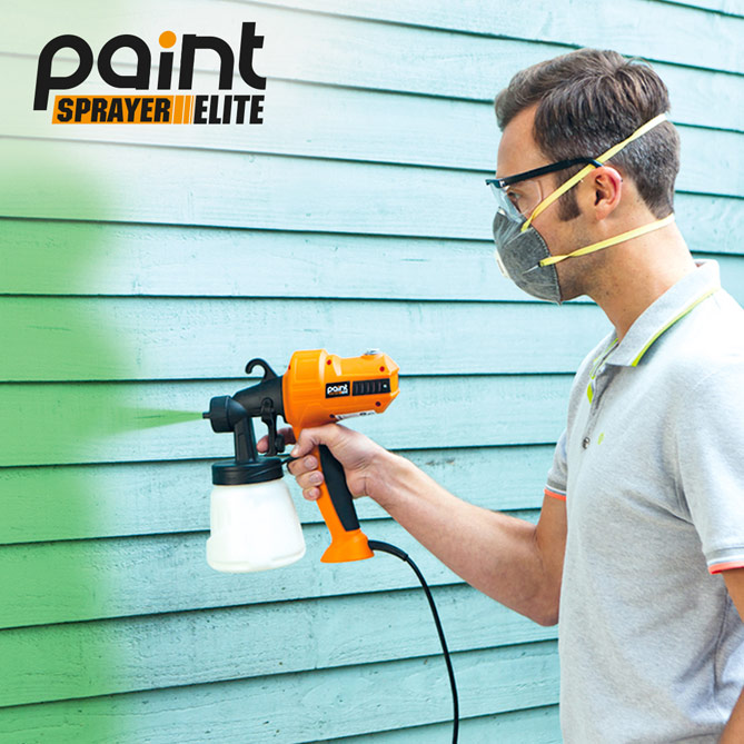 Paint Sprayer Elite: Perfecta para trabajos rápidos e impecables