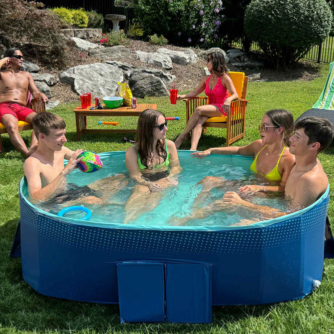 Piscina Plegable Aqua Flex: compacta, rígida y portátil