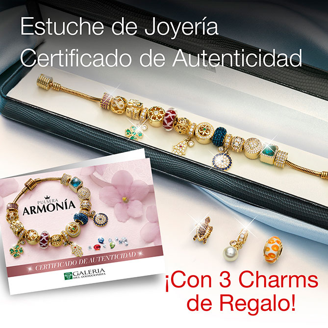 Pulsera ARMONÍA: Un Rubí, una Esmeralda y un Zafiro, acompañados de casi 700 cristales de Swarovski