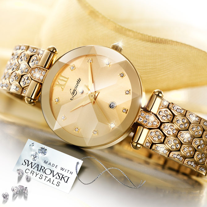 Reloj-Joya GOLD DIAMOND  Galería del Coleccionista