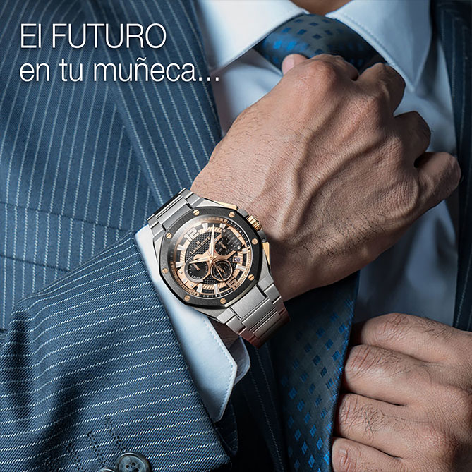 Galeria del Coleccionista Reloj Cronografo FUTURE Titanium