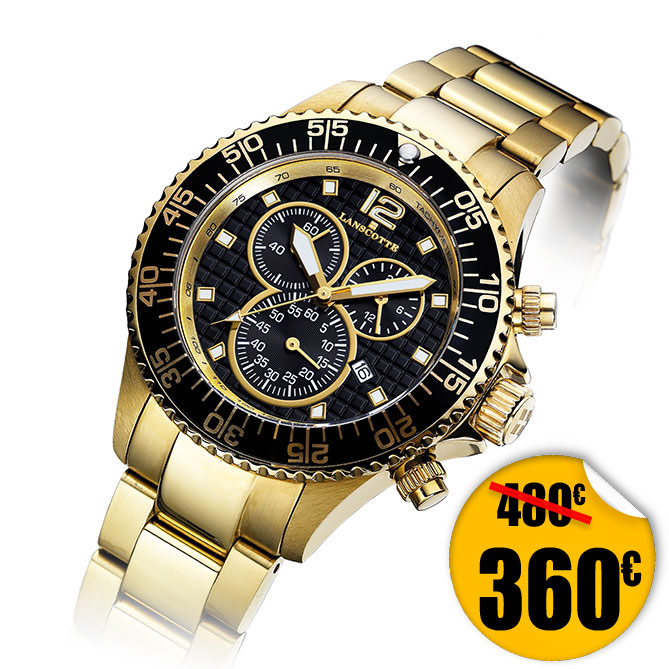 Reloj de hombre clásico de oro, Symbol