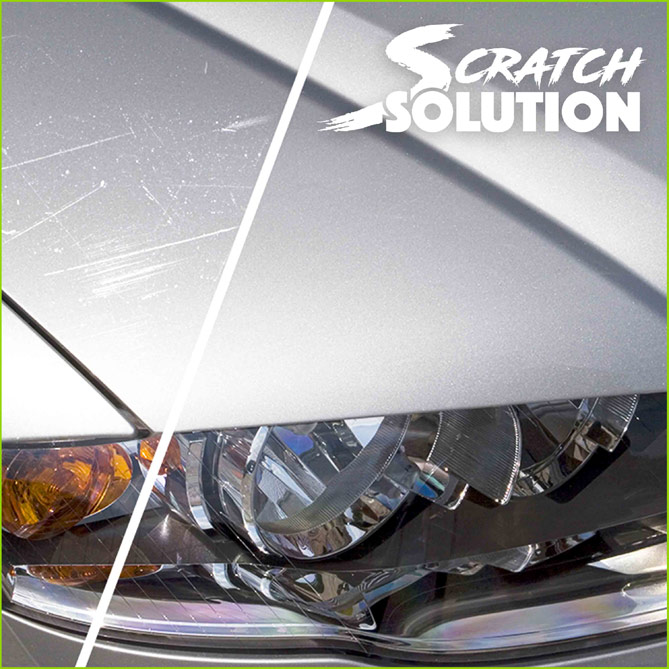 Reparador de arañazos Scratch Solution: Vuelve a estrenar coche con Scratch Solution
