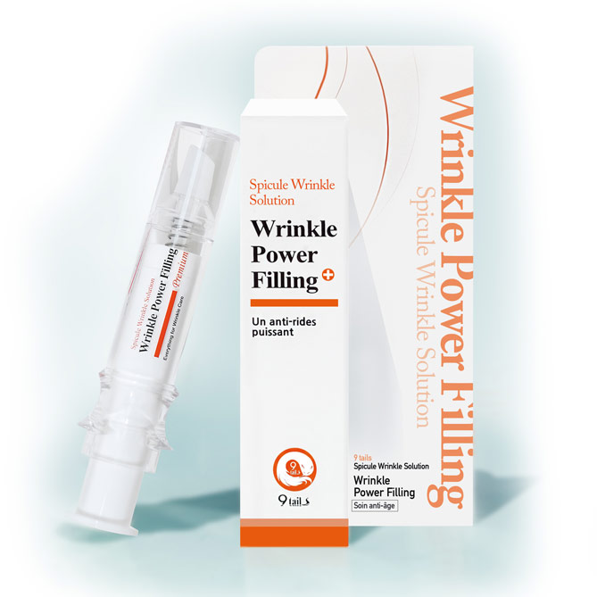 Sérum “Efecto Lifting” Wrinkle Power: Envase de 6 ml con dispensador de fácil aplicación