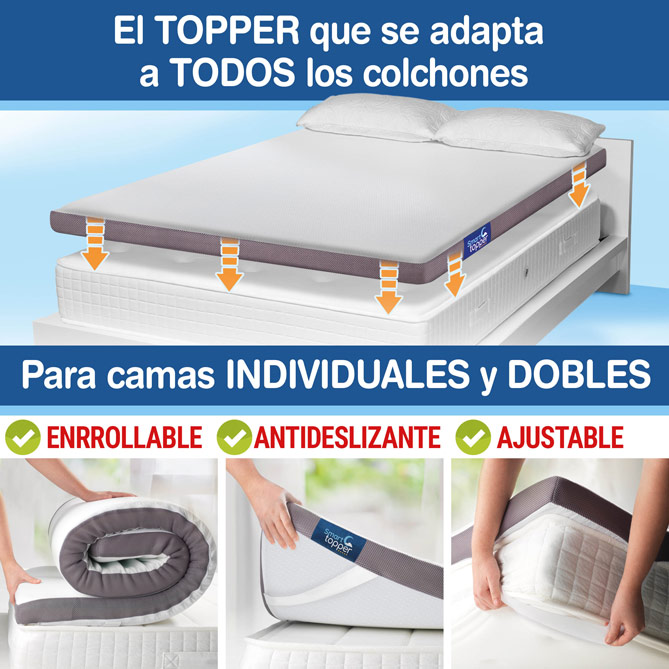 Topper: el producto secreto para dormir como en un hotel