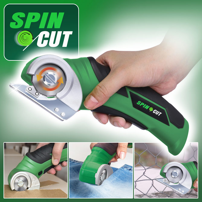 Spin Cut: Corta cualquier material con precisión, rapidez y sin esfuerzo