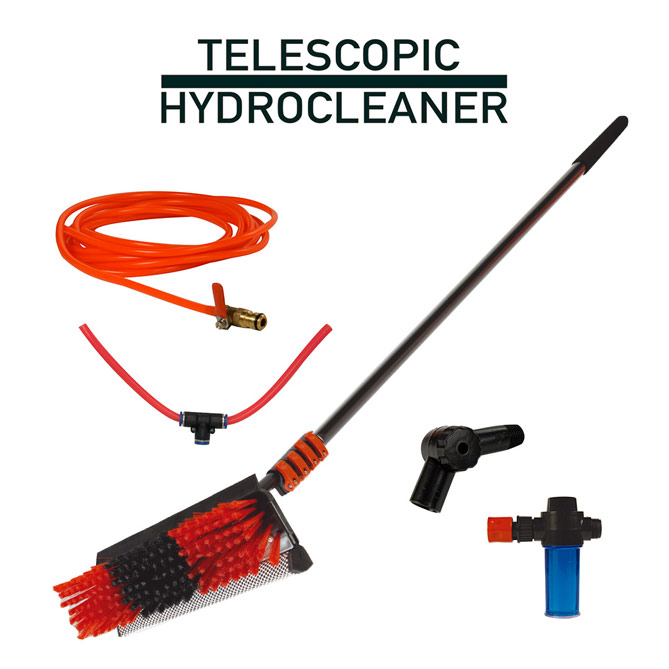 Telescopic Hydrocleaner: Muy fácil de usar