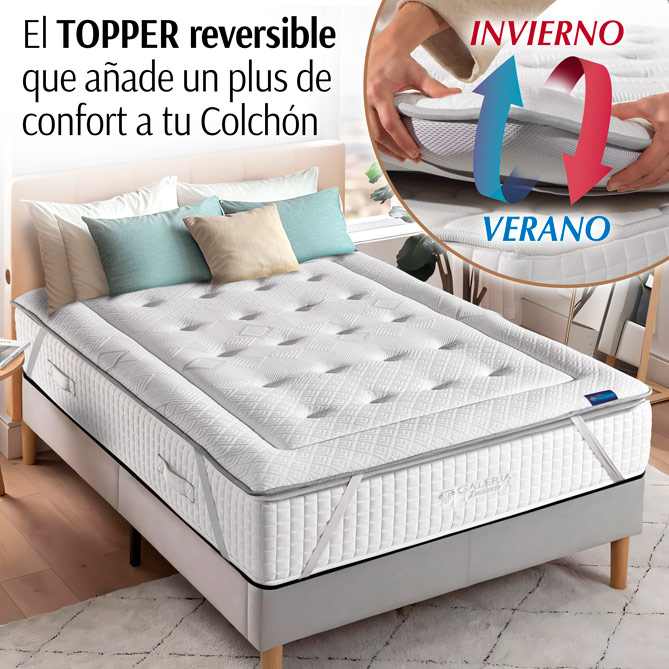 Topper ELITE NUBEØ: un descanso de lujo por muy poco