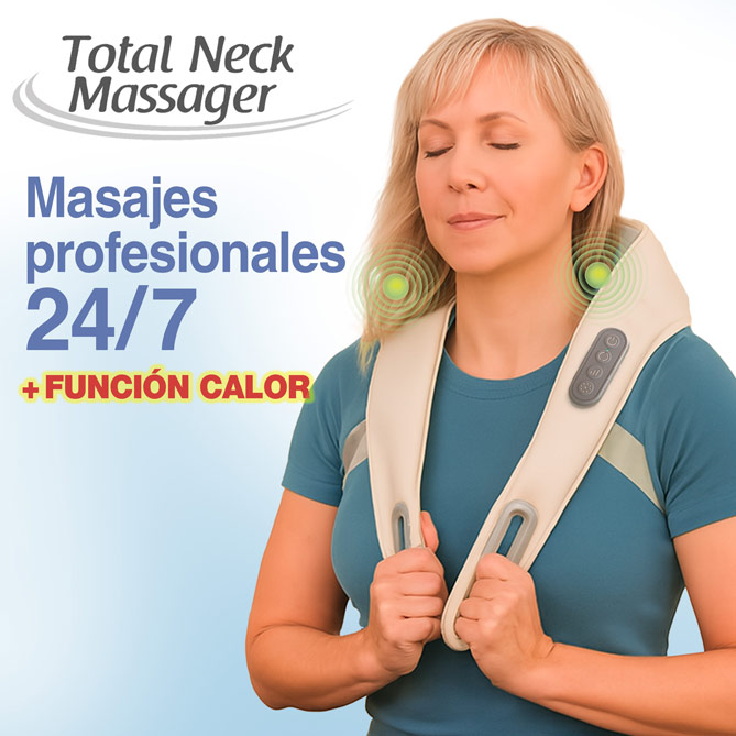Total Neck Massager: Despídete del dolor de cuello y vuelve a sentirte bien