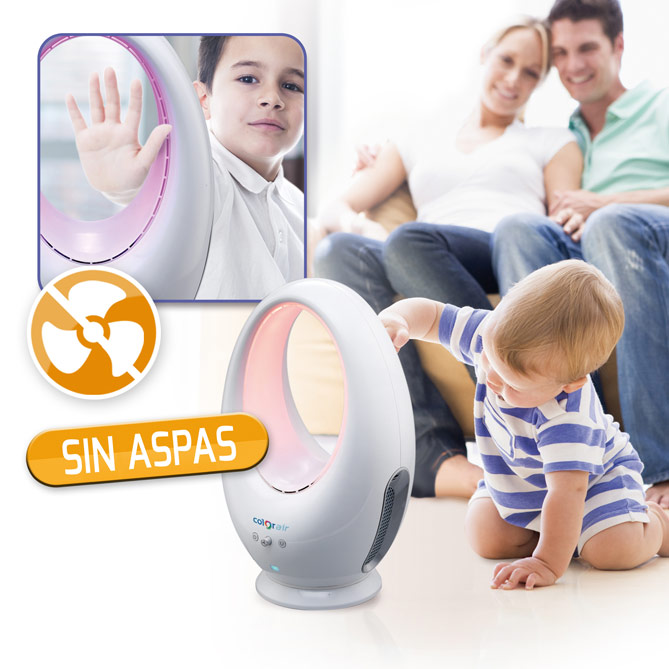 Ventilador sin aspas COLOR-AIR