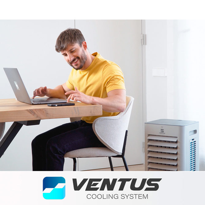 Ventus Cooling System: Seguro, compacto y transportable