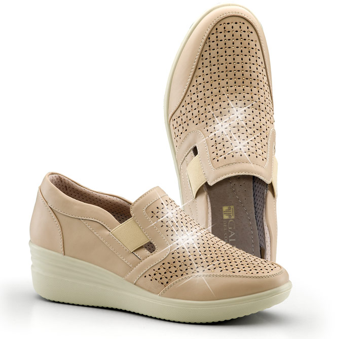 Zapatos Chic & Sport: Plantilla de auténtica Piel con Memory Foam